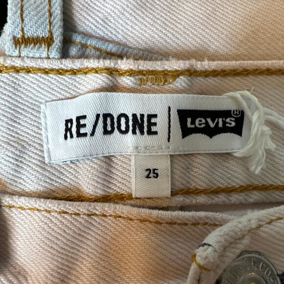 RE/DONE x Levi's Collaboration The Short in Pink Size 25 NWT - Picture 6 of 12